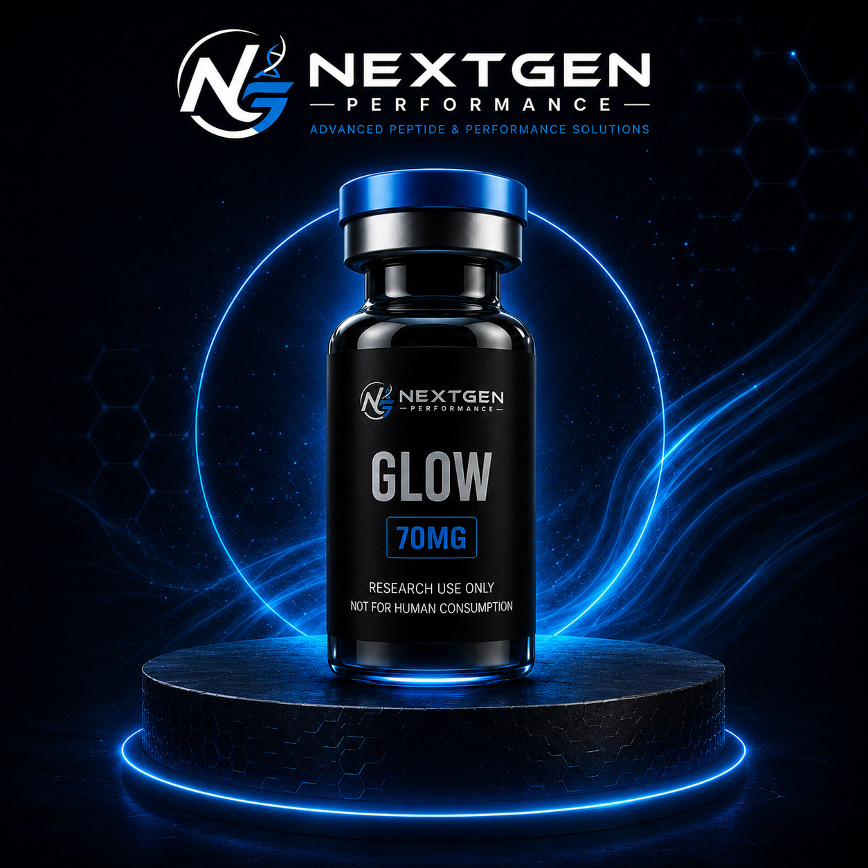 GLOW 70mg Peptide Blend